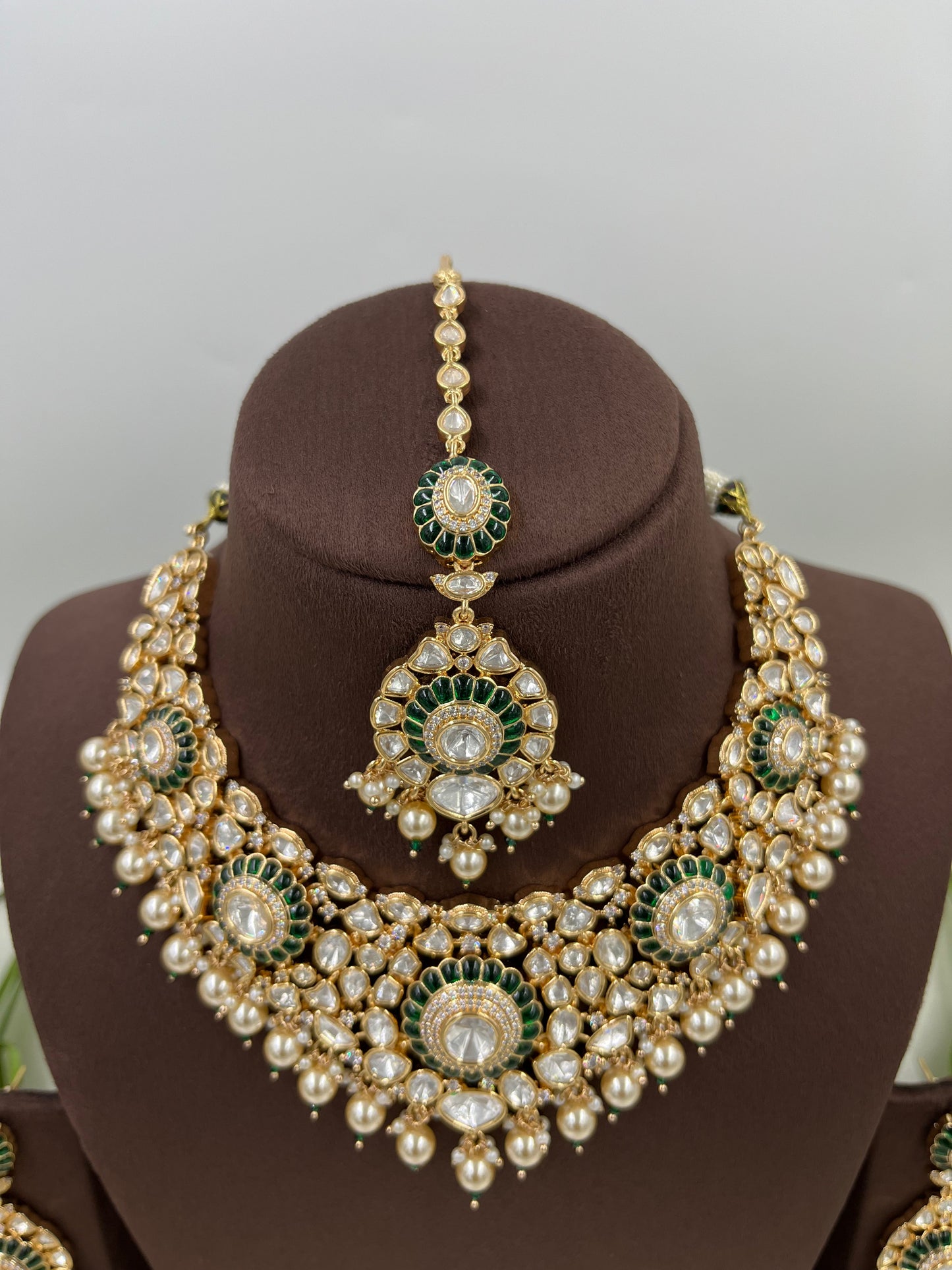 Premium Moissanite Kundan Necklace