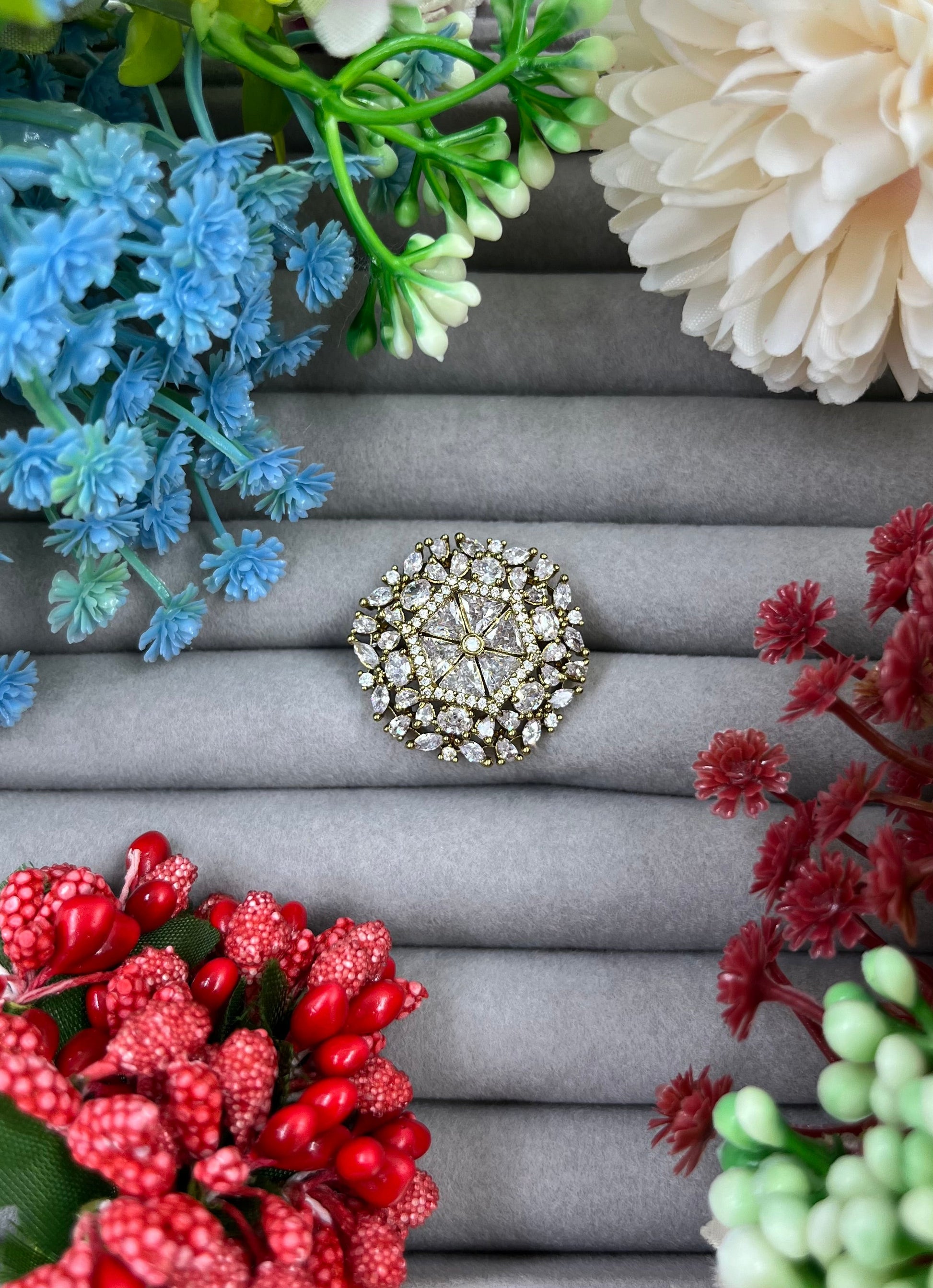 Krushi Finger Ring full product photo on plain background