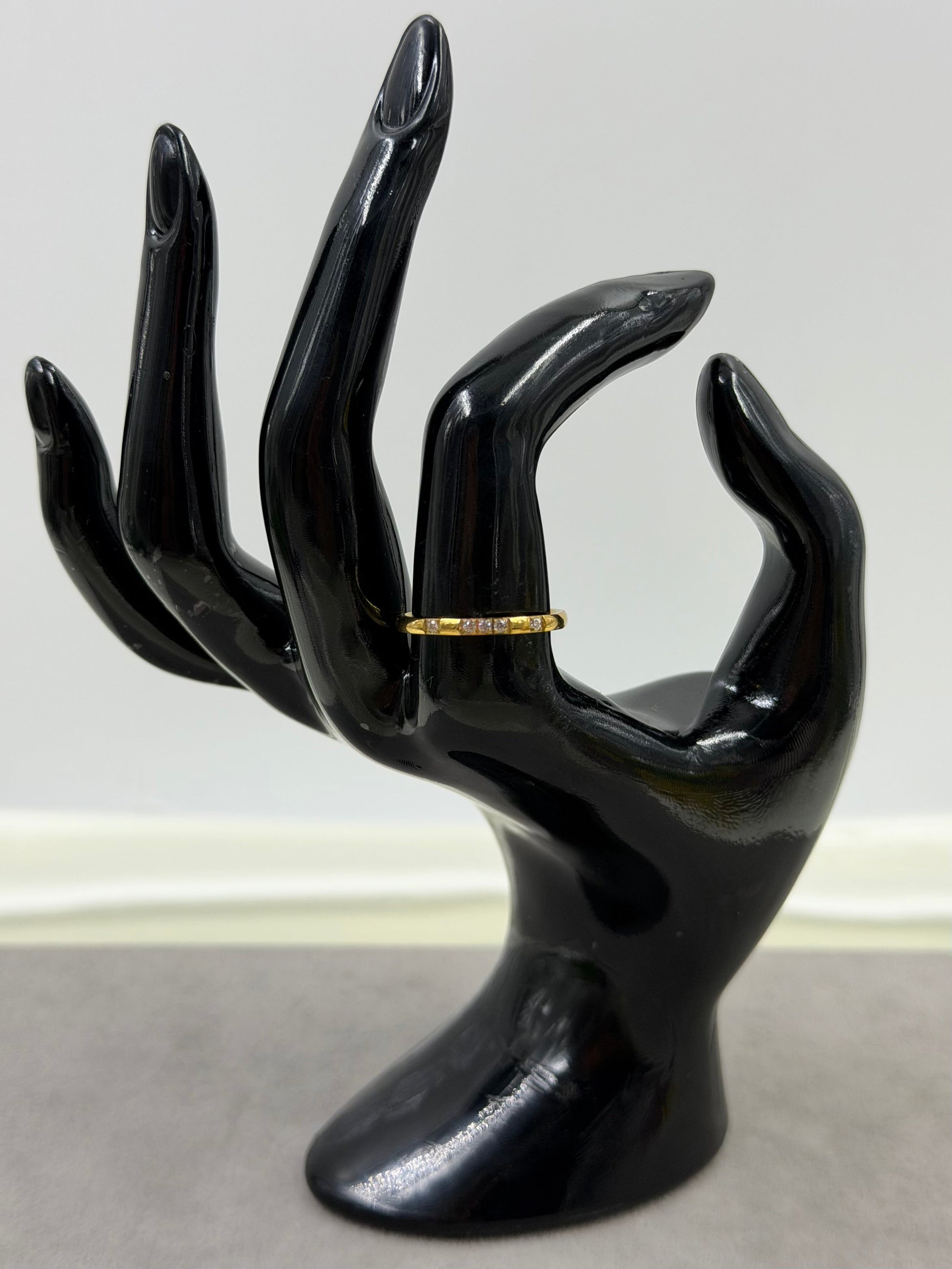 Diana Finger Ring worn styled with traditional outfit