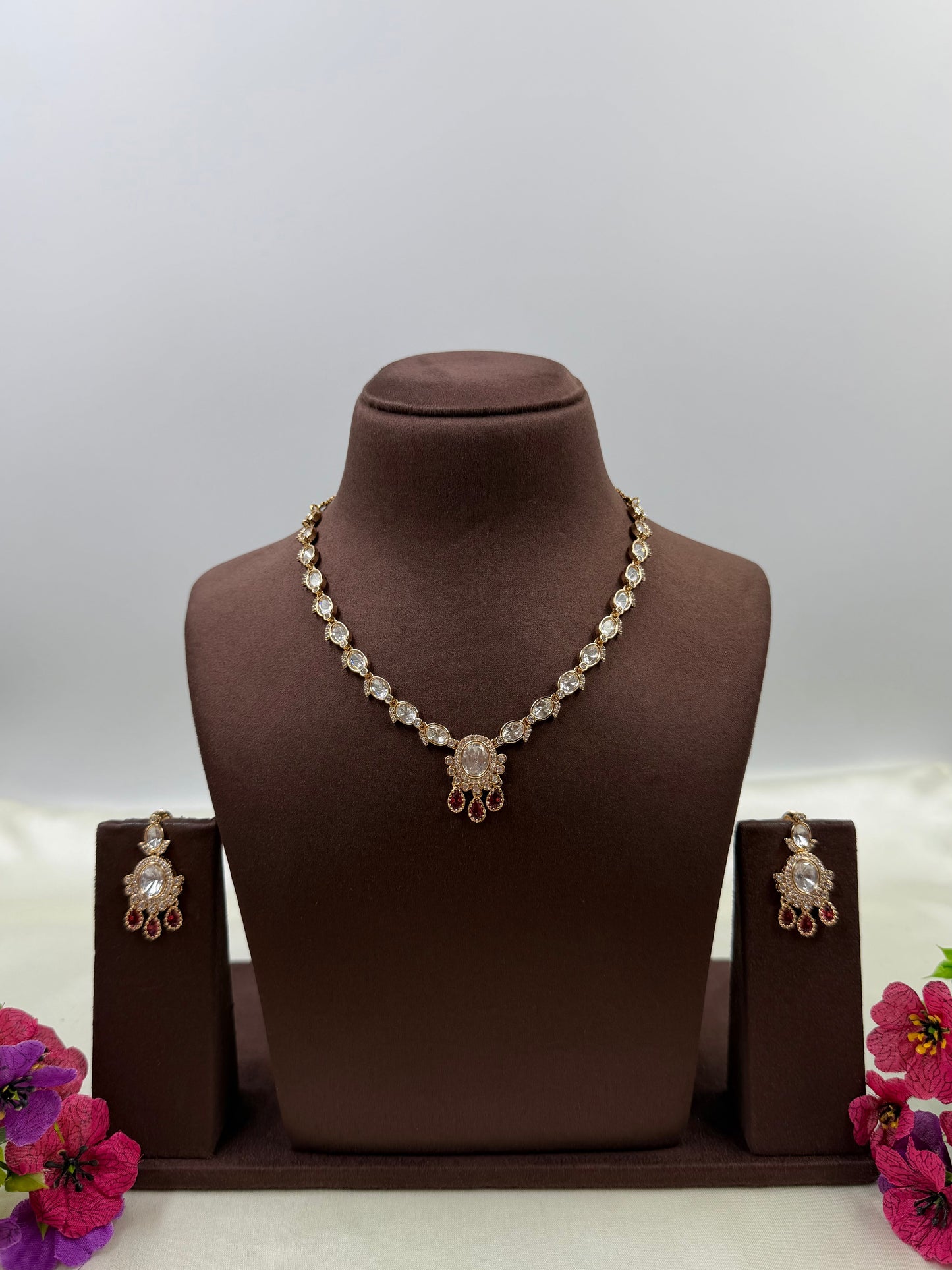 Rutika Moissanite Delicate Necklace