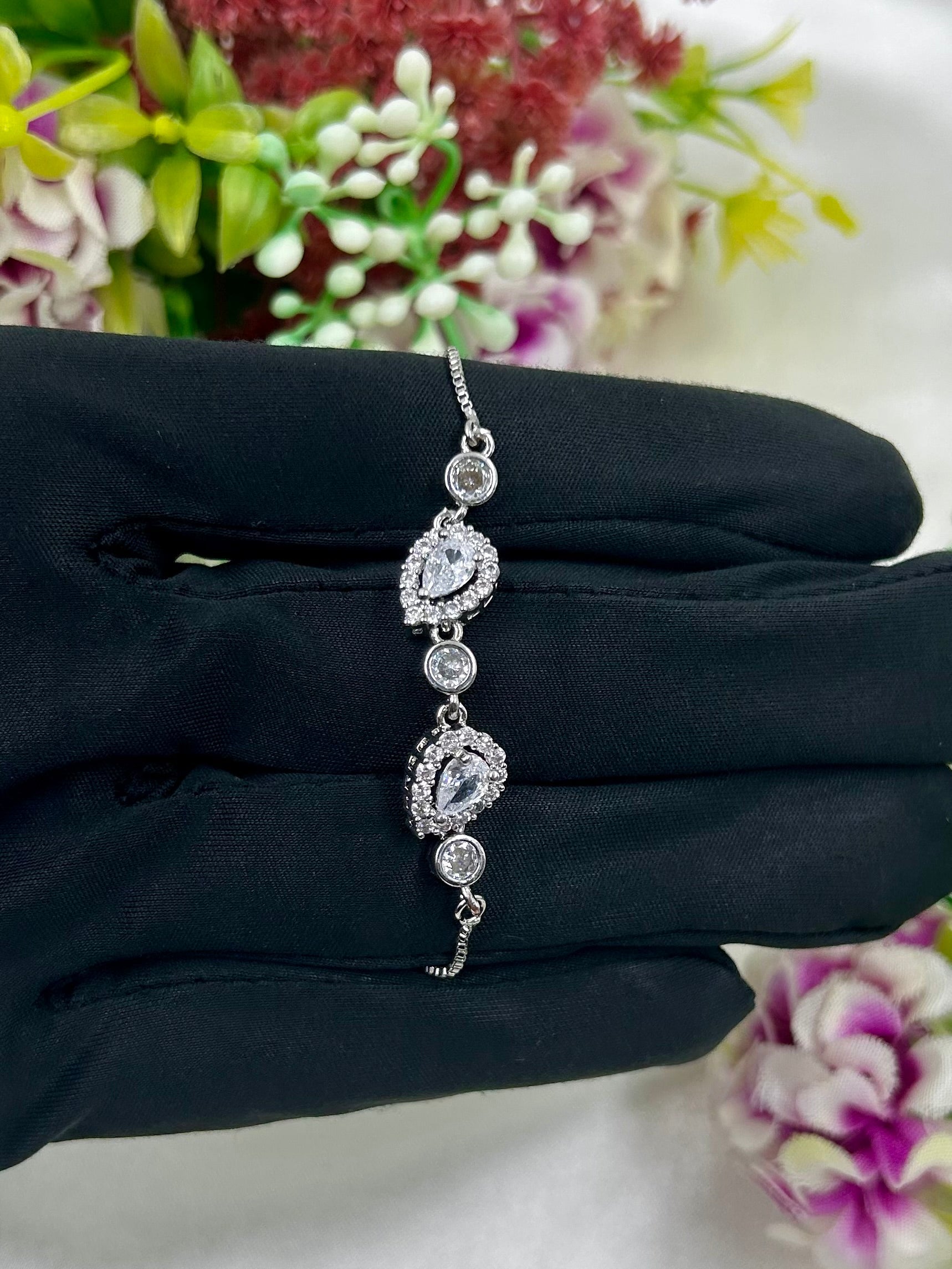 Juliee Bracelet worn styled with traditional outfit