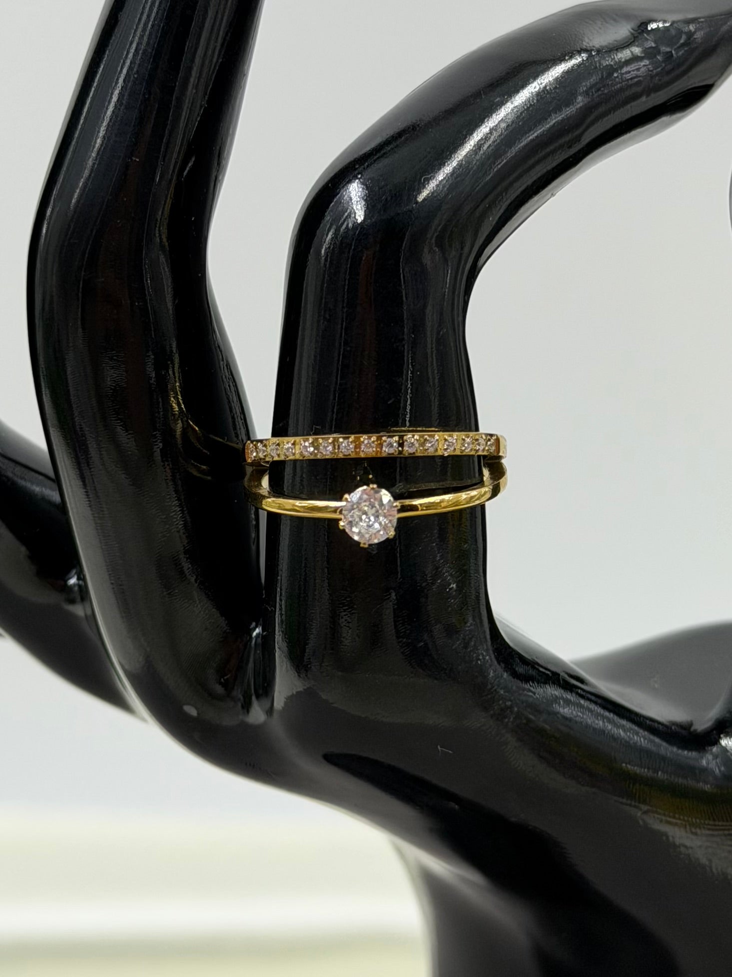 Finger Ring detail shot showing intricate work