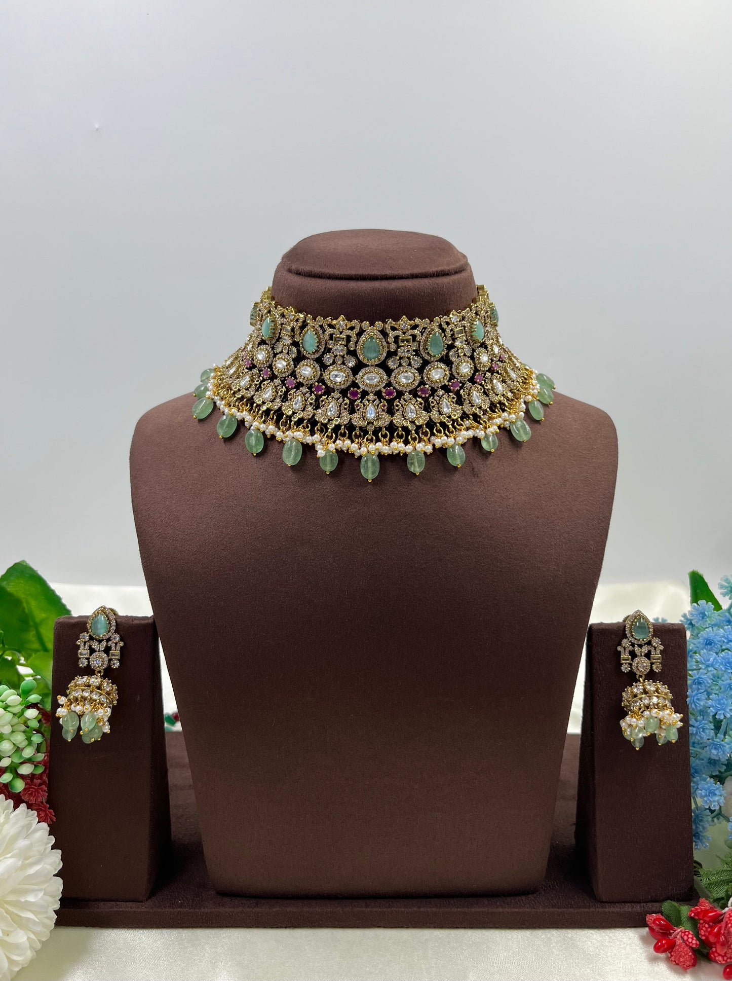 Chitra Victorian Choker Necklace