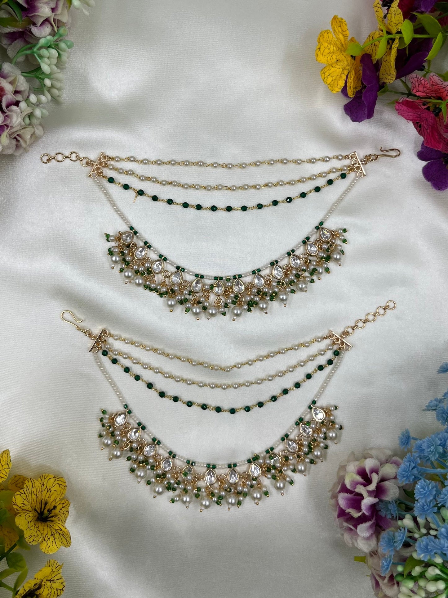 Tara Moissanite Earchain