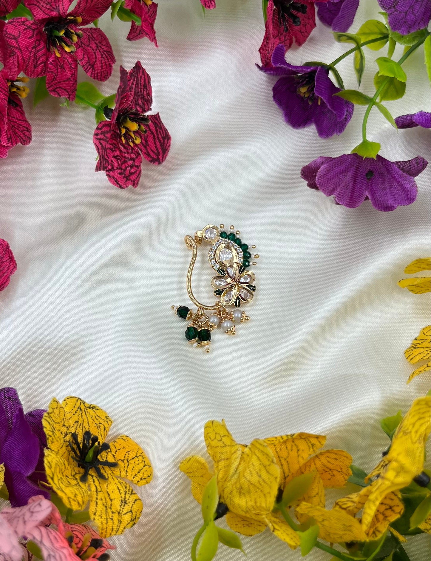 Julia Moissanite Nose Ring