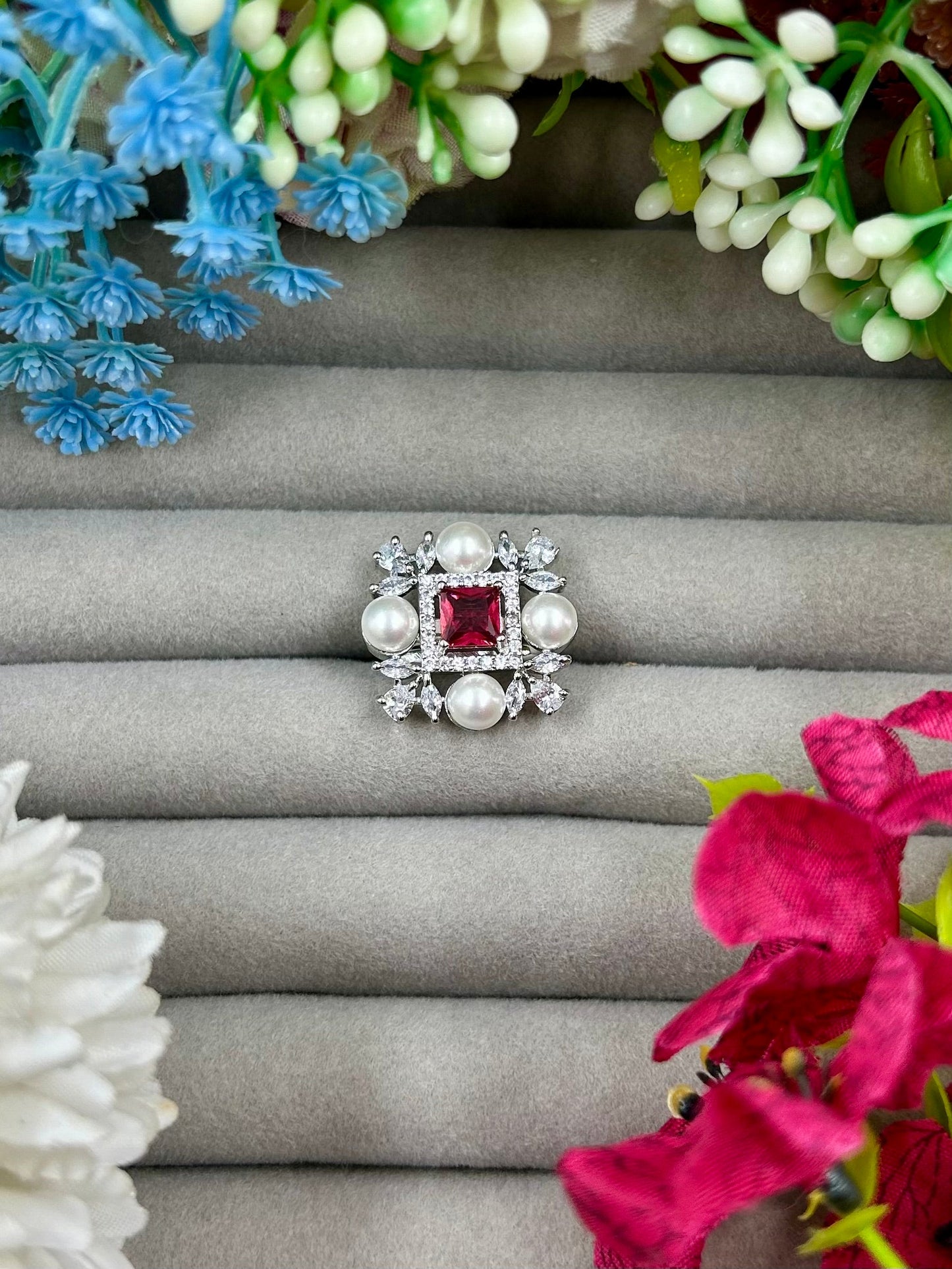 Alisha American Diamond Ring