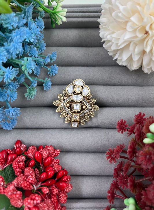 Rajwadi Finger Ring