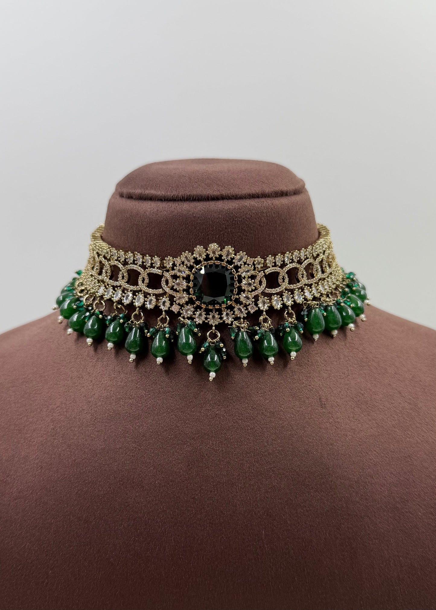 Lata Victorian Choker Necklace
