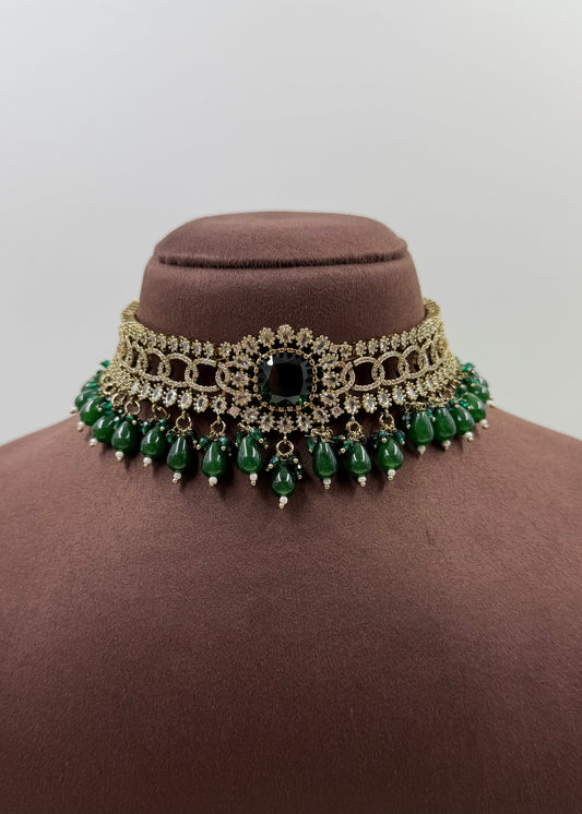 Lata Victorian Choker Necklace