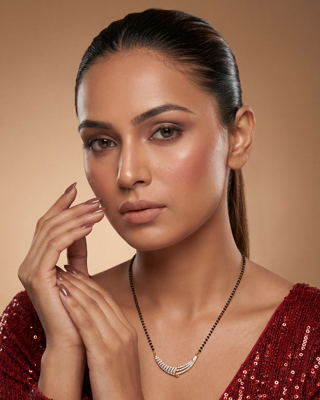 Kaveri Rose Gold Mangalsutra