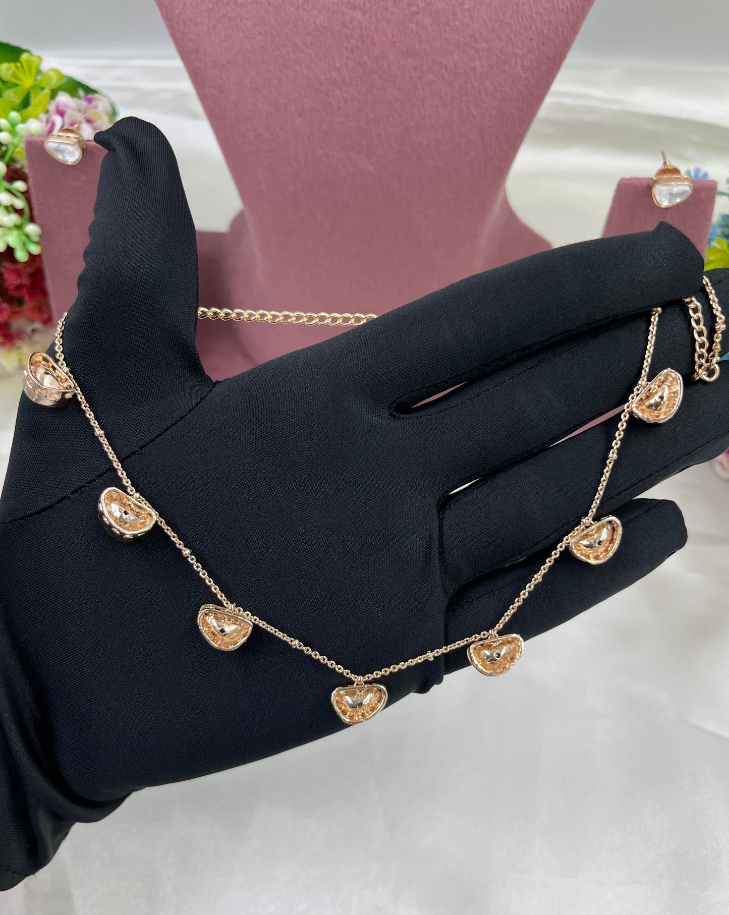 Tiara Moissanite Chain Necklace