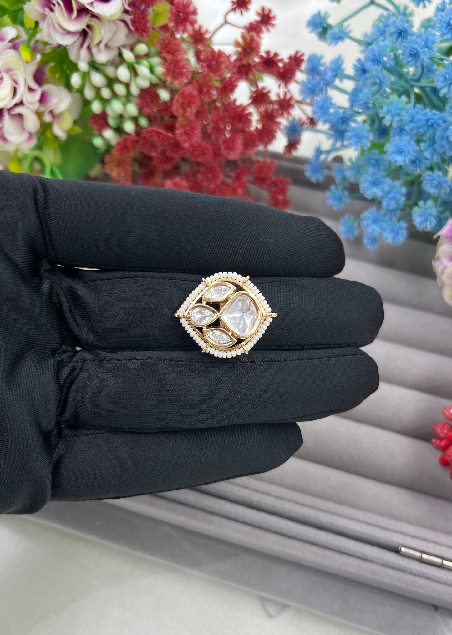 Kiran Premium Moissanite Ring