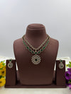 Neha Necklace Set worn styled with traditional outfit