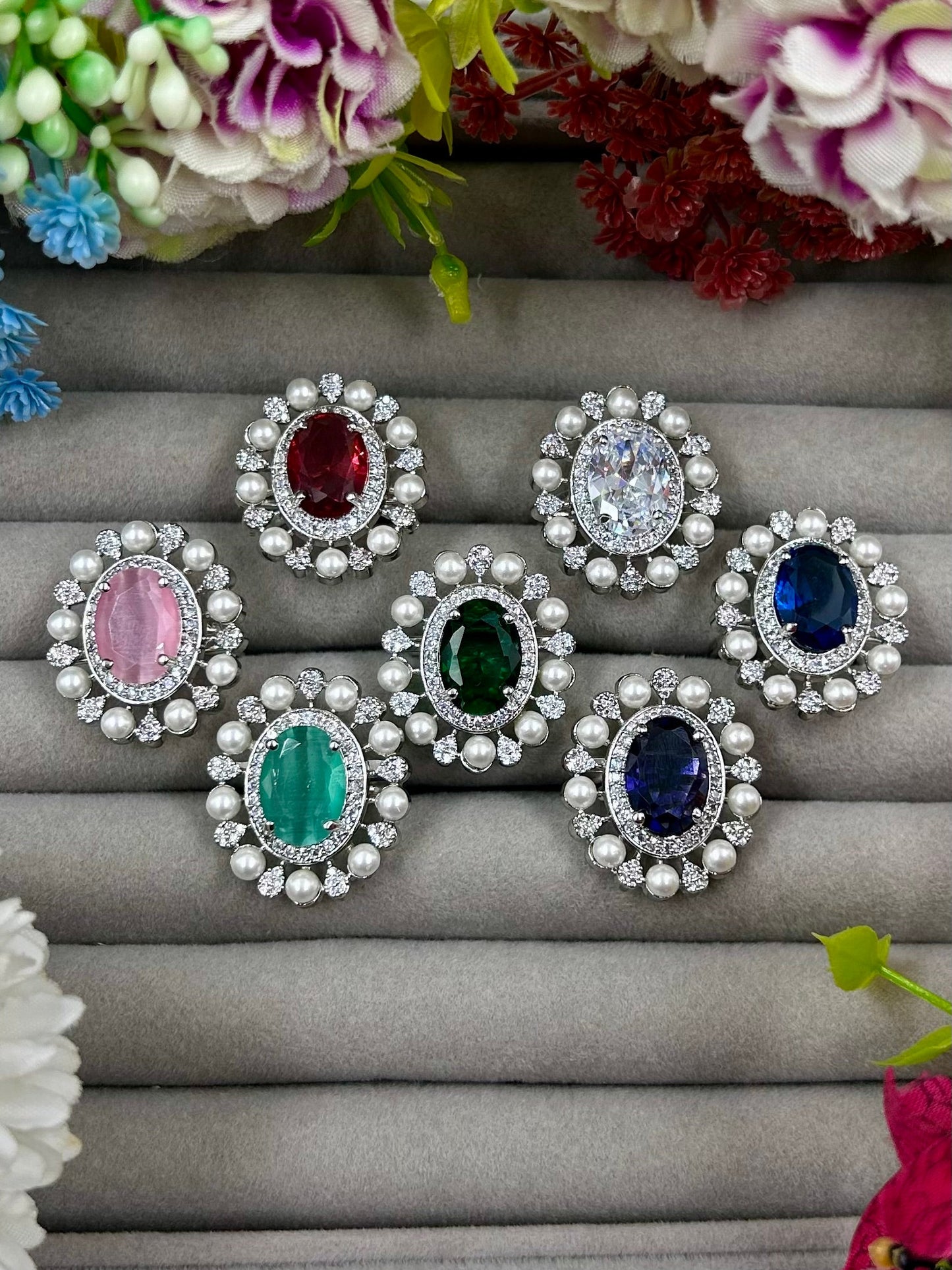 Nitya American Diamond Ring