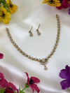 Bela Necklace Set worn styled with traditional outfit