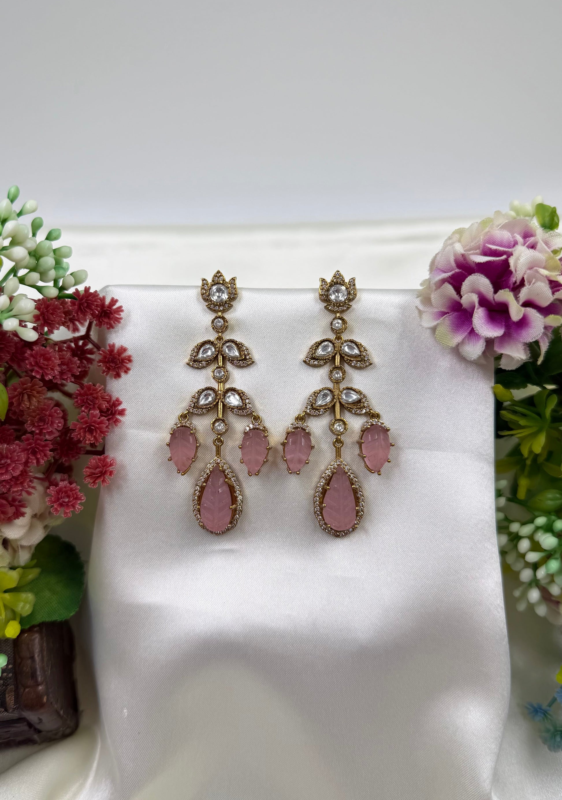 Reshma Earrings worn styled with traditional outfit