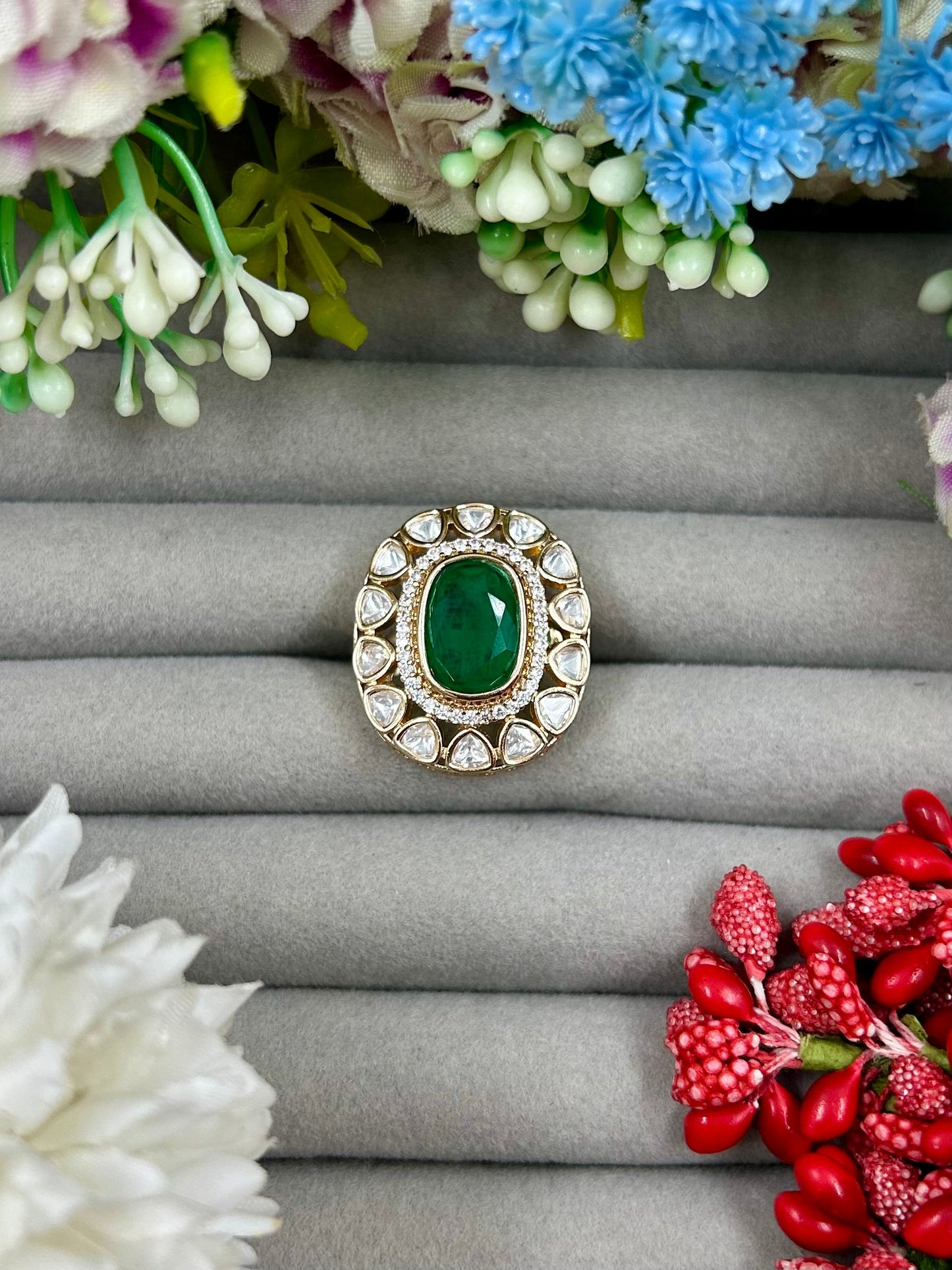 Zayla Moissanite Ring