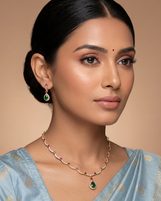 Dipti Victorian Delicate Necklace