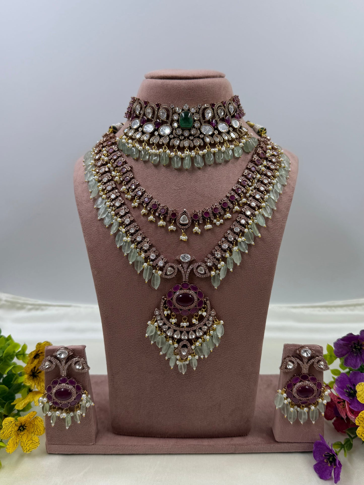 Vishakha Victorian Combo Set