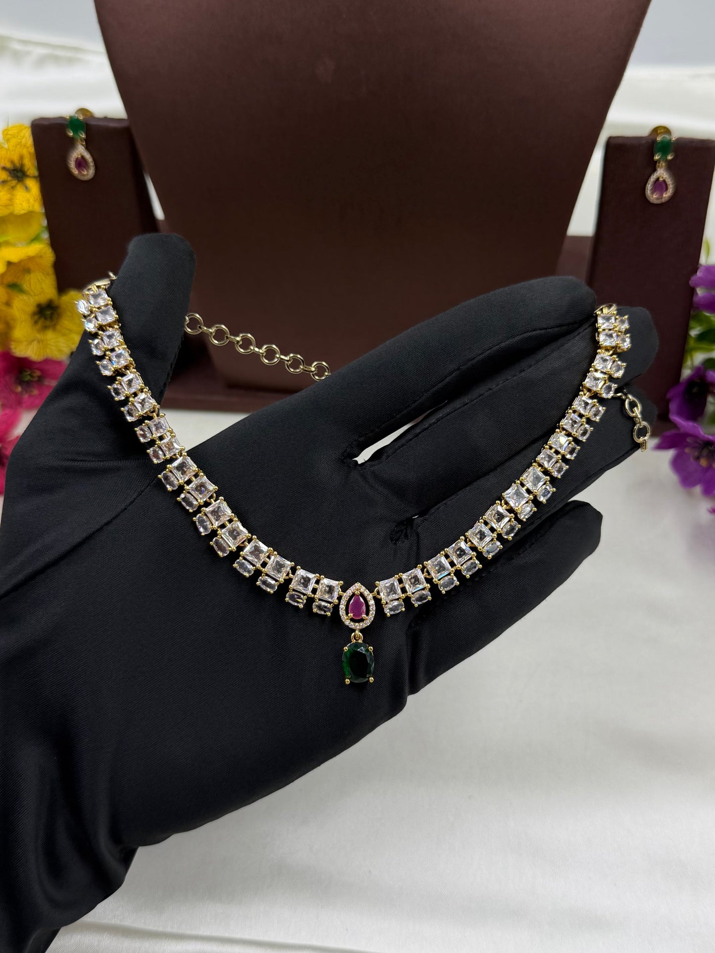 Jiya Victorian Delicate Necklace