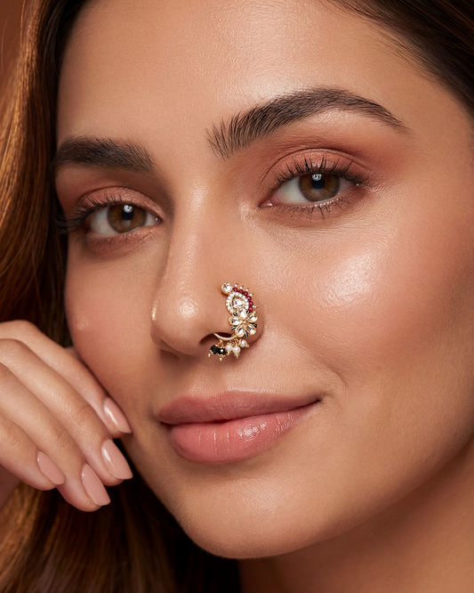 Julia Moissanite Nose Ring