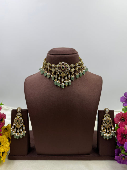 Alicia Victorian Traditional Choker Necklace