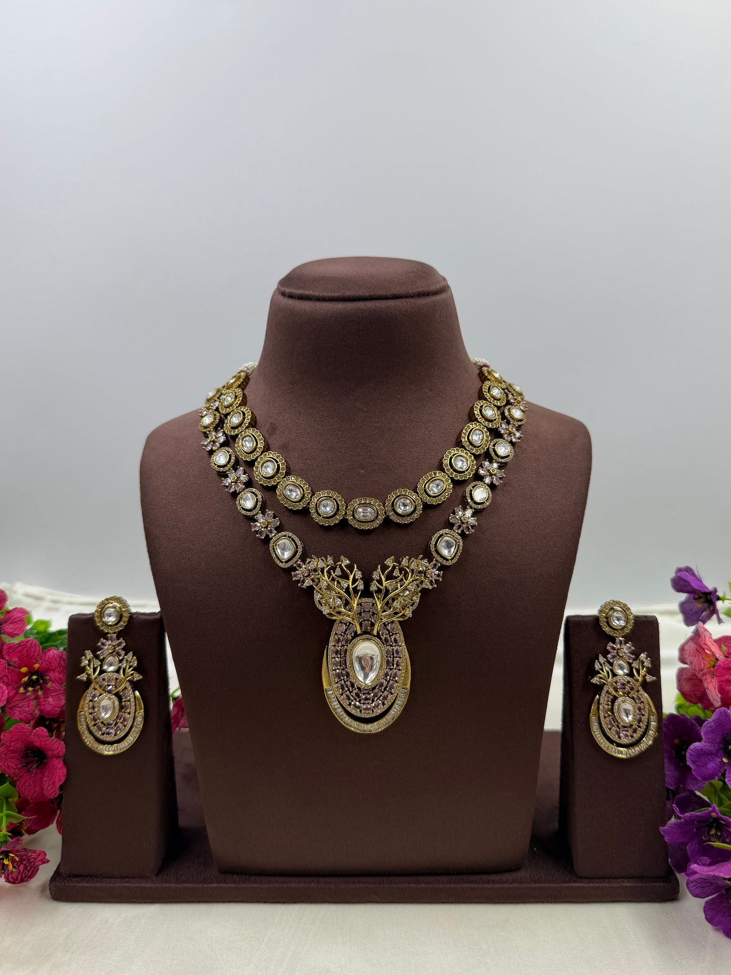 Sonal Victorian Necklace Set
