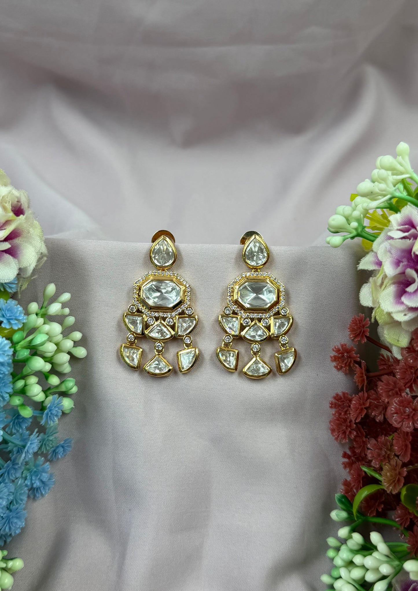 Vritika Moissanite Earring