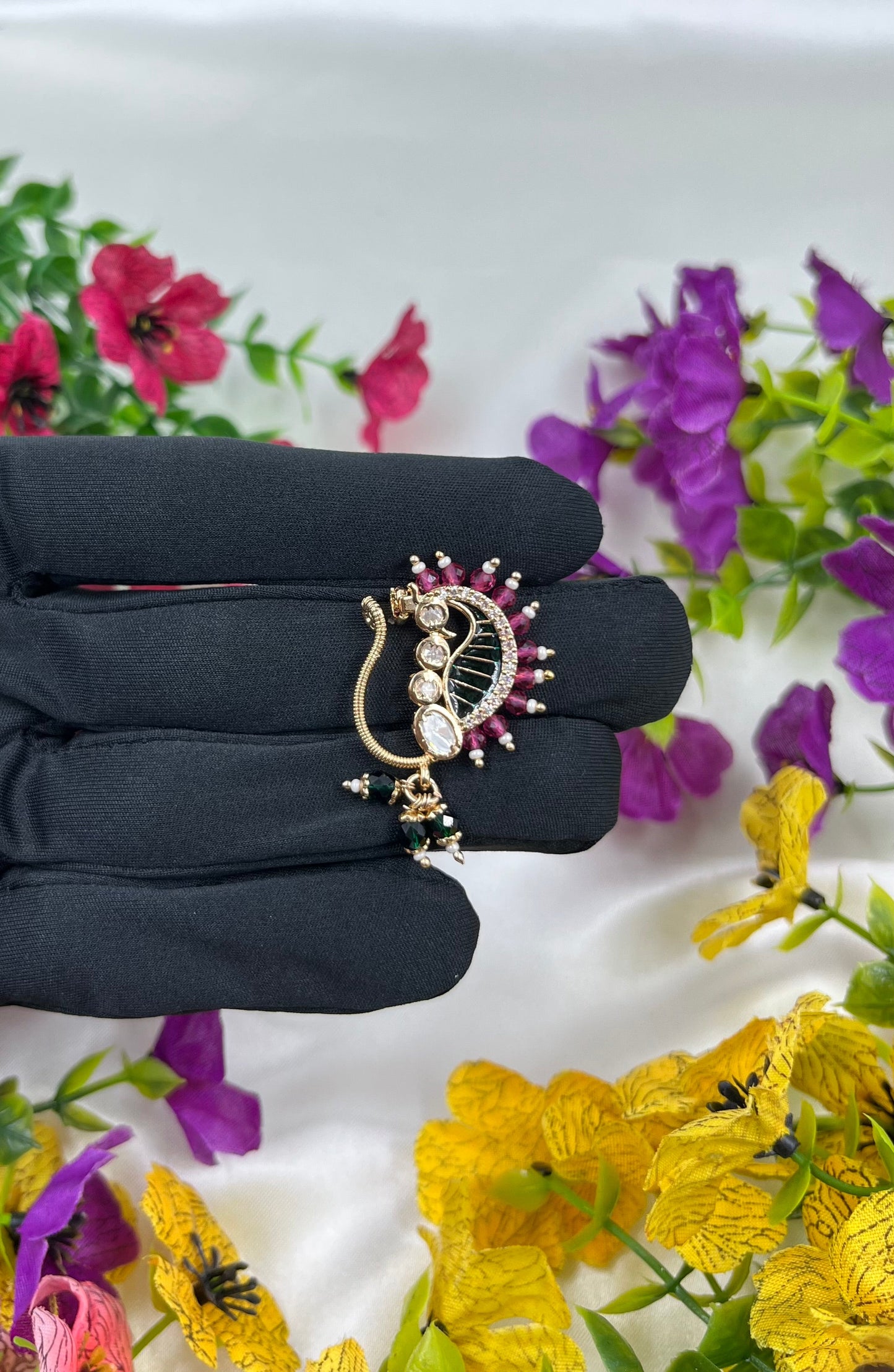 Kamini Moissanite Nose Ring
