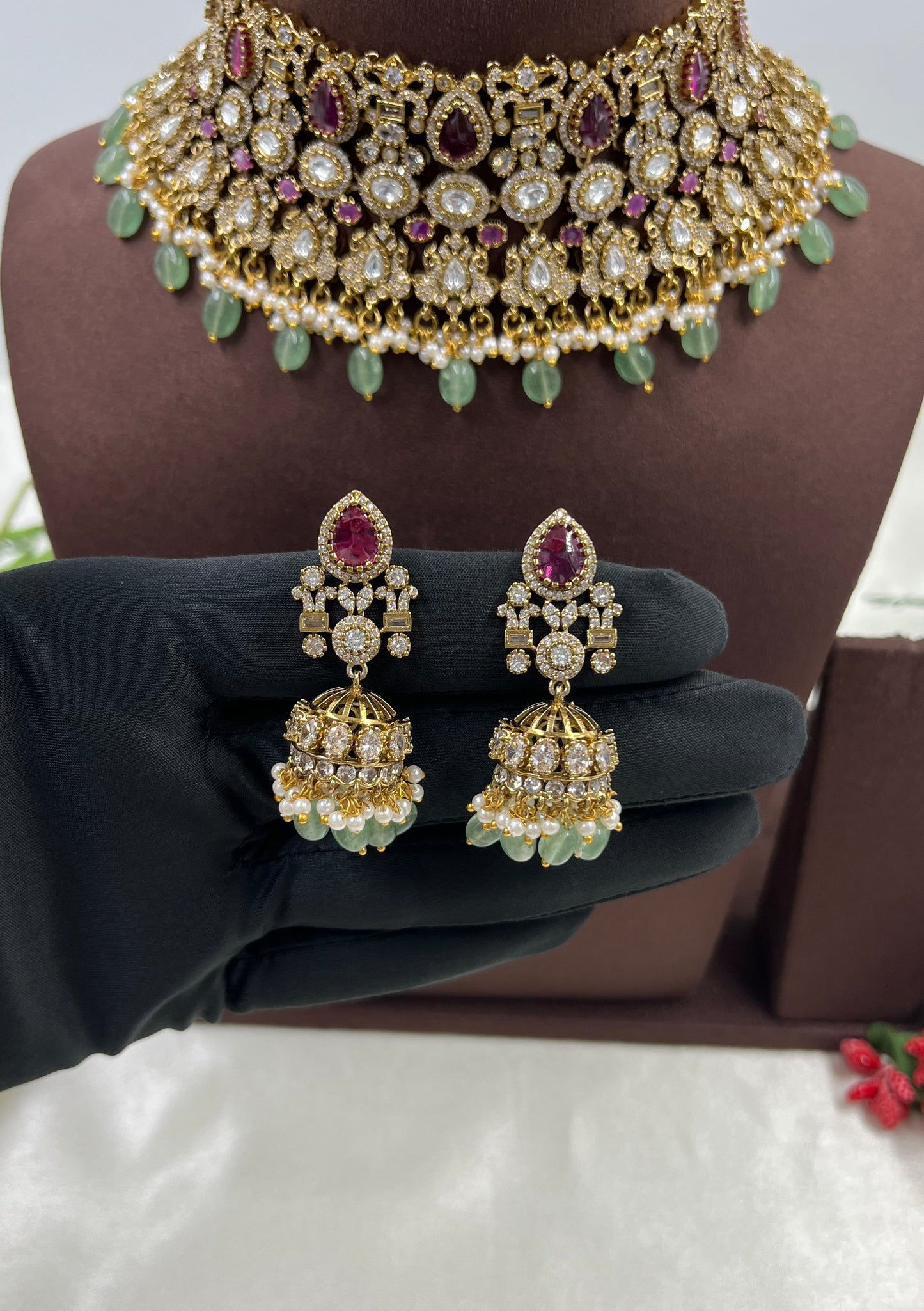Chitra Victorian Choker Necklace