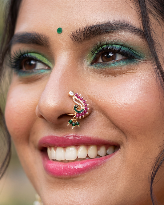 Sakshi Moissanite Nose Ring