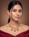 Sneha Heritage Necklace Set close-up view