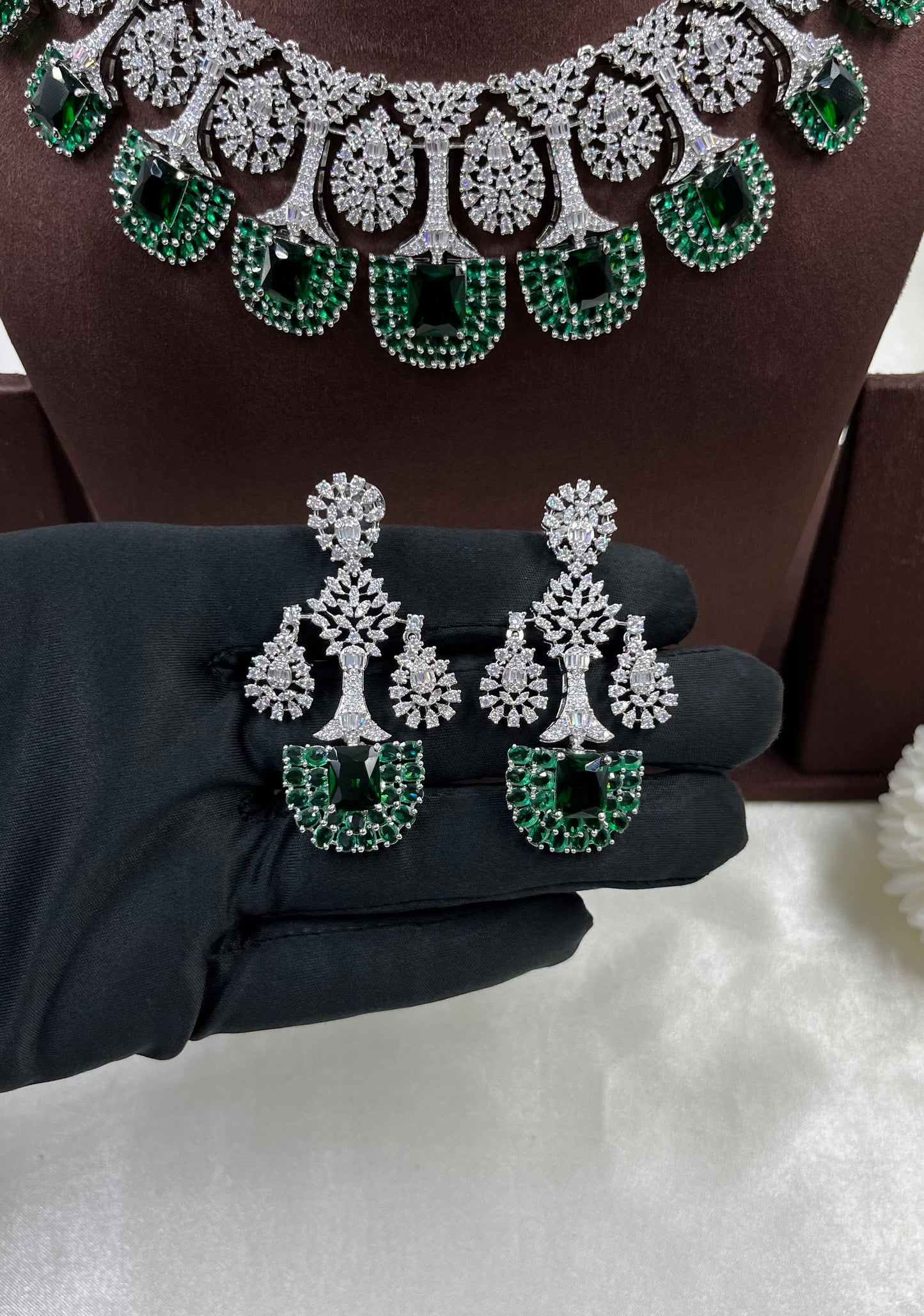 Yogita Premium American Diamond Necklace