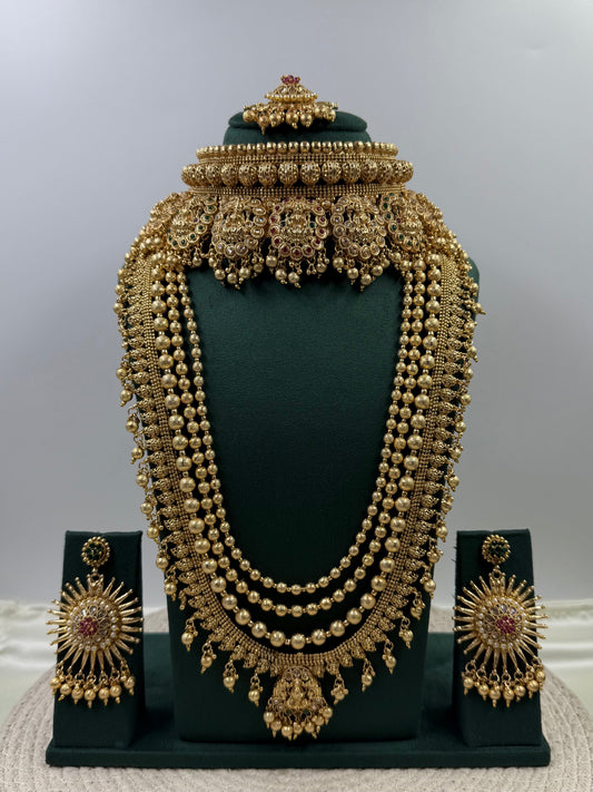Padmini Traditional Temple Combo Set