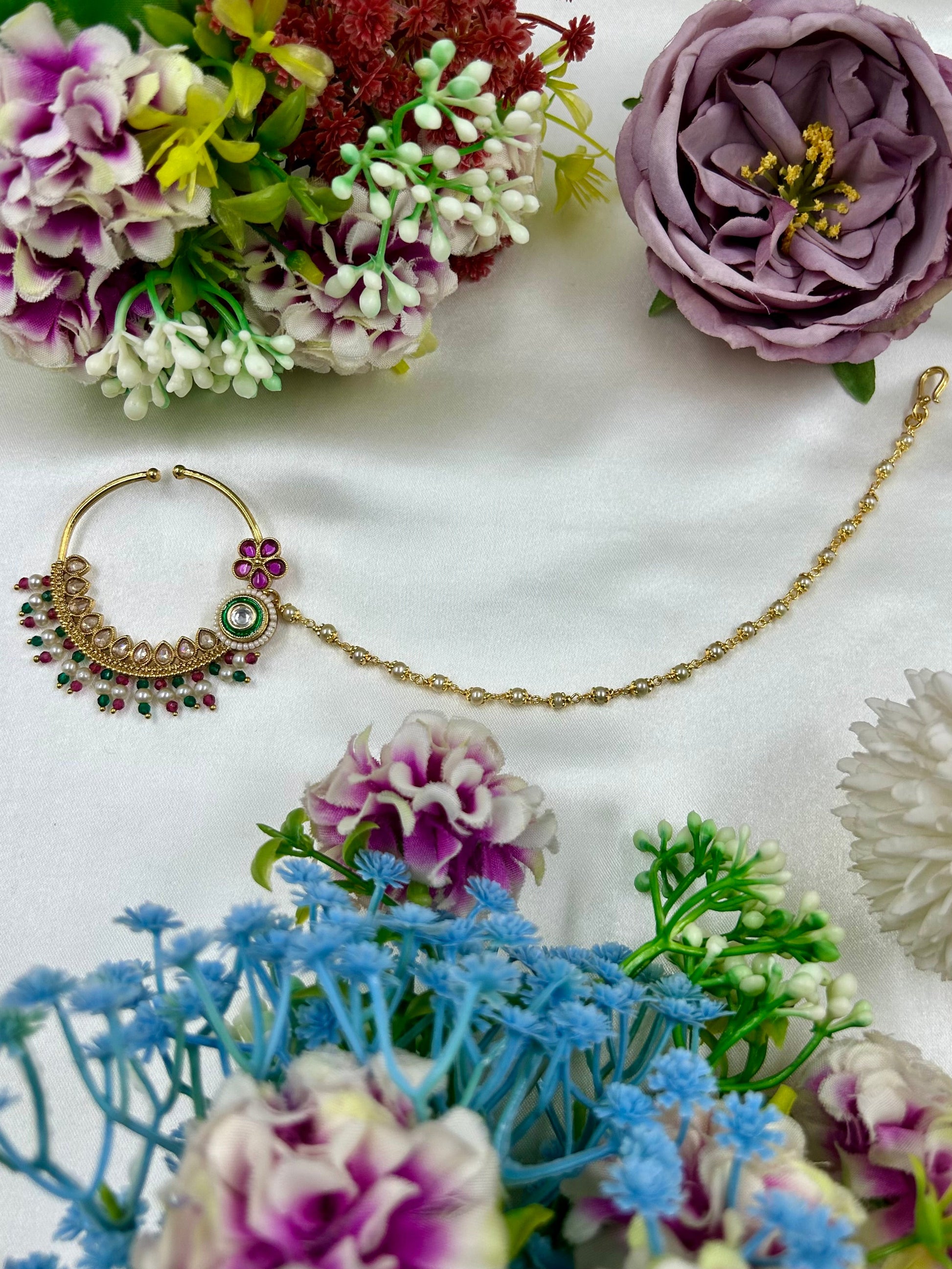 Rutuja Nose Ring close-up view