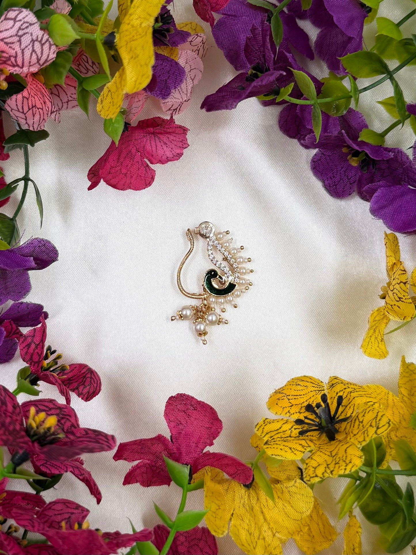 Sakshi Moissanite Nose Ring