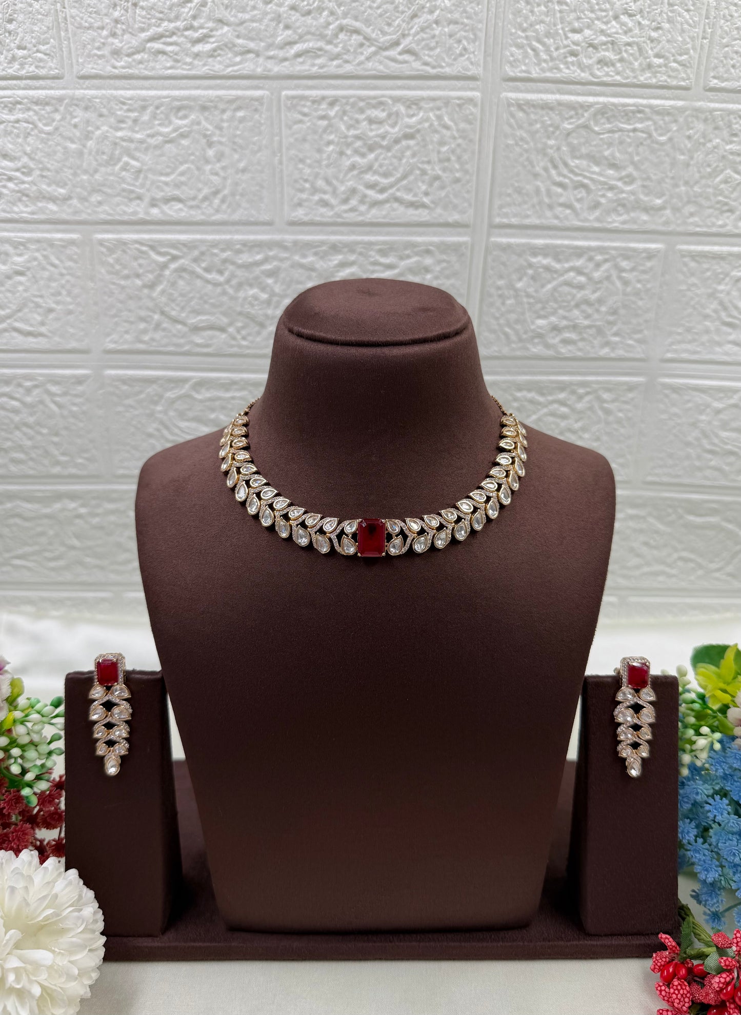 Kashvi Moissanite Delicate Necklace