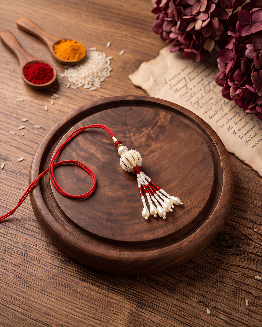 Rakhi close-up view