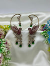 Viba Earrings worn styled with traditional outfit