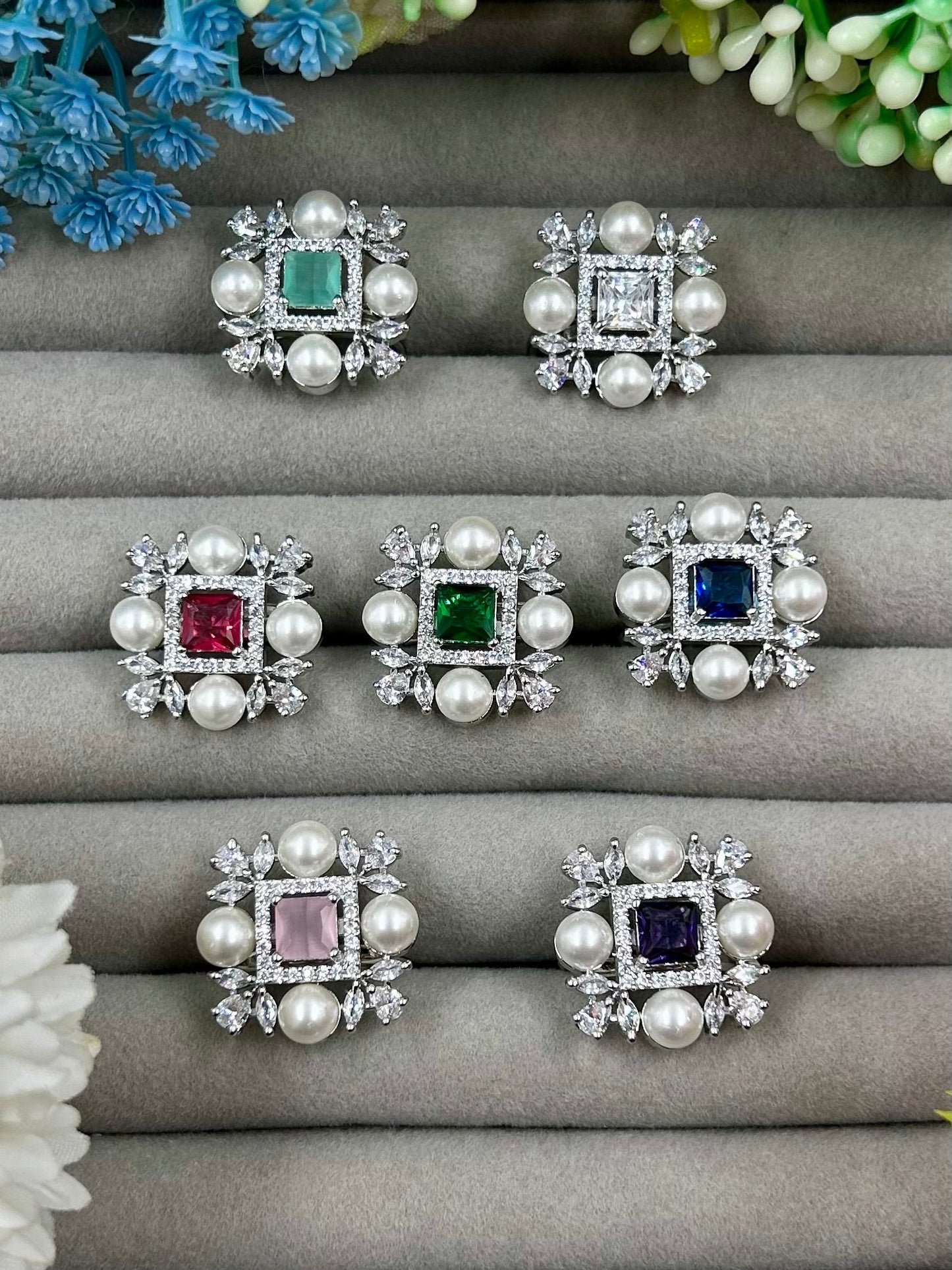 Alisha American Diamond Ring