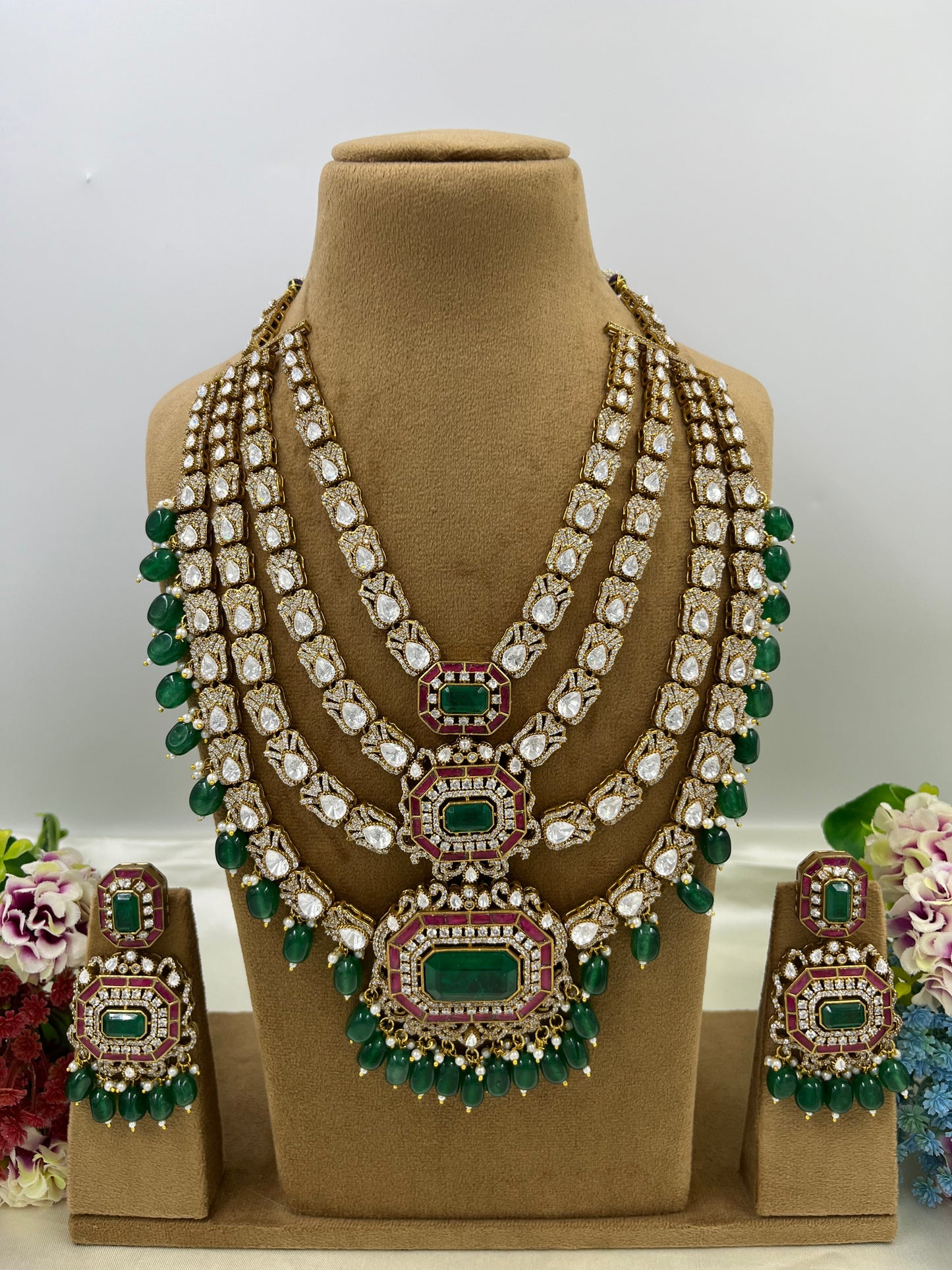 RoyalAura Moissanite Same Bridal Necklace