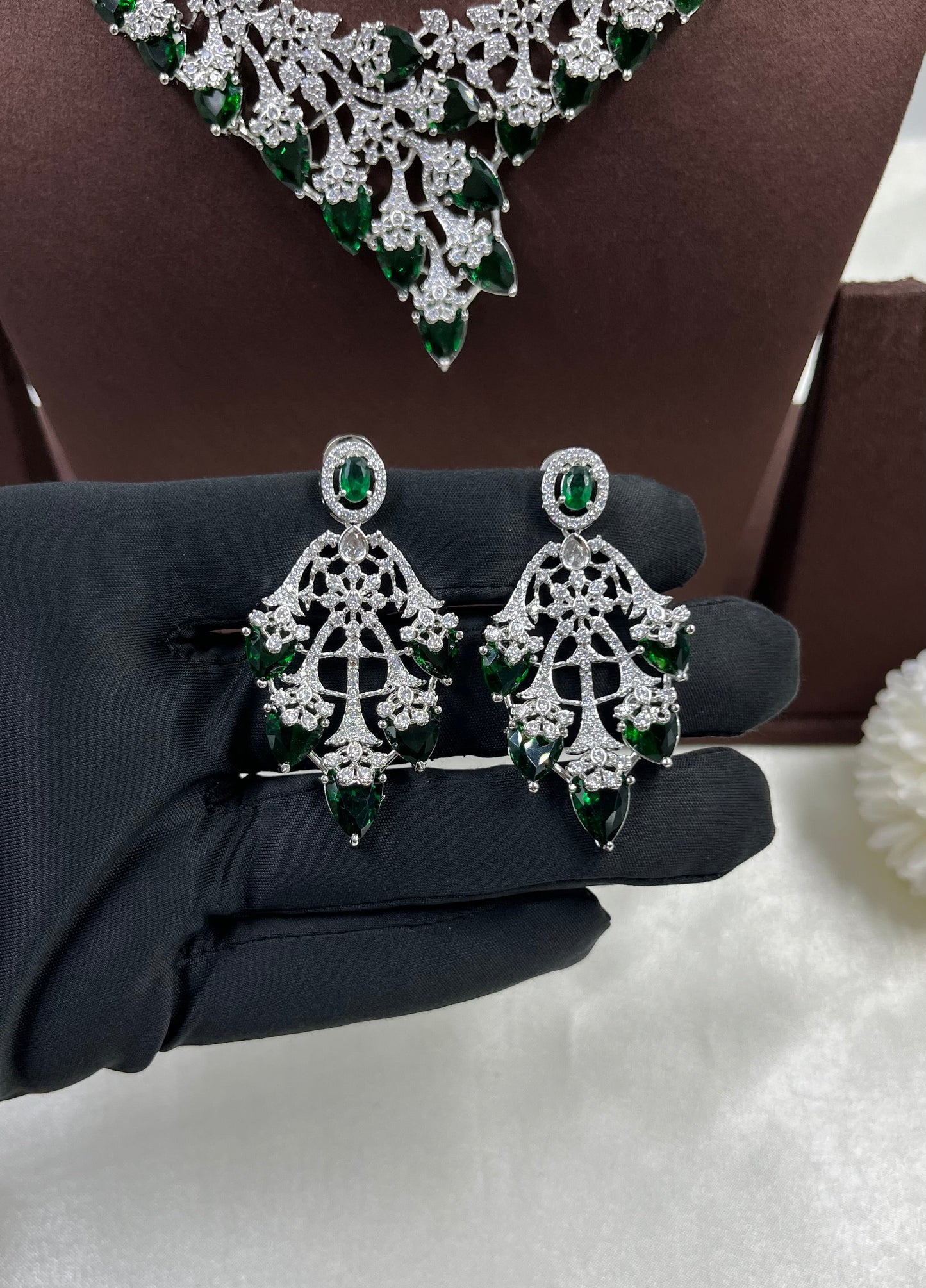 Shreya Premium American Diamond Necklace