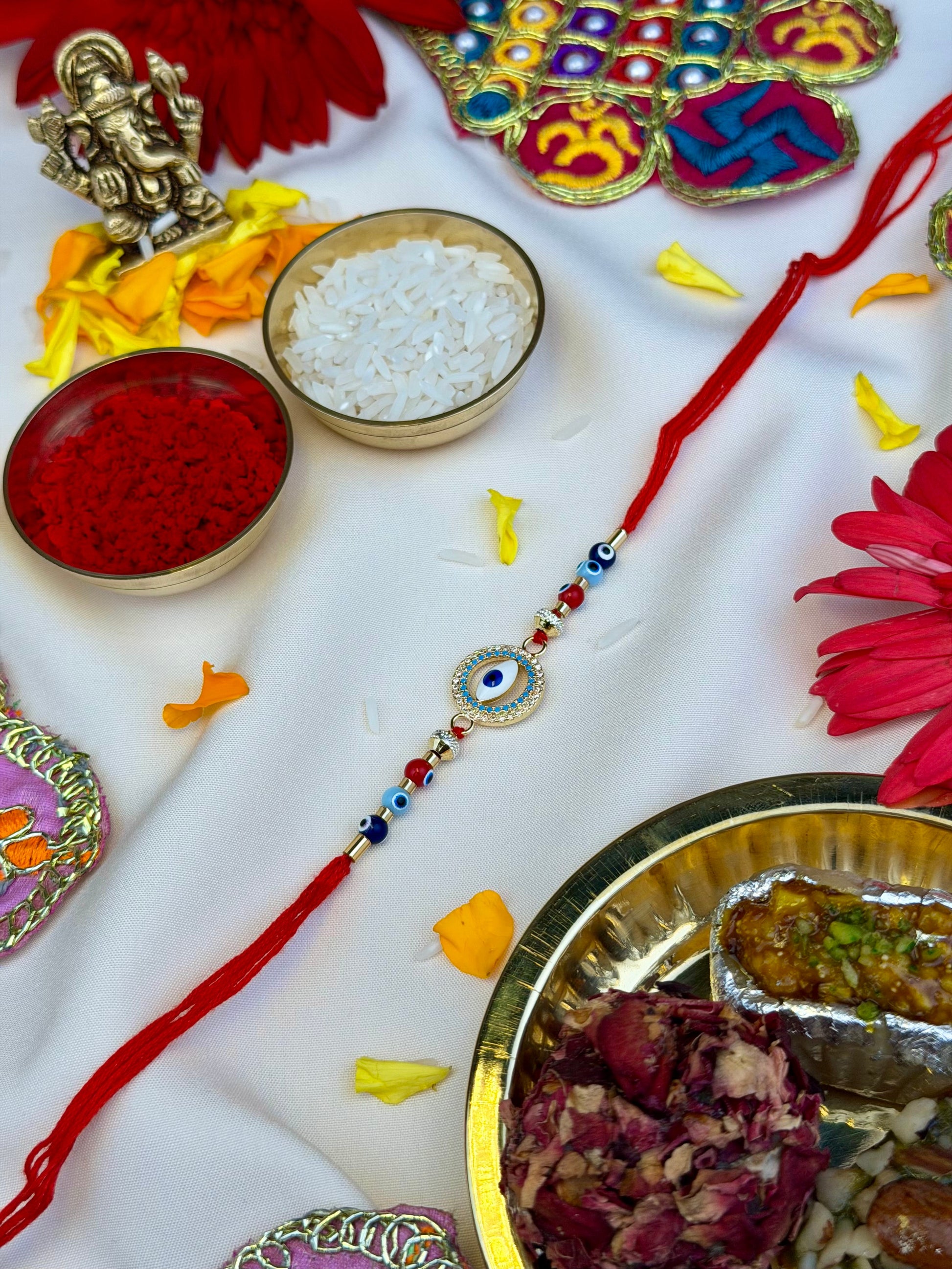 Protective Rakhi close-up view