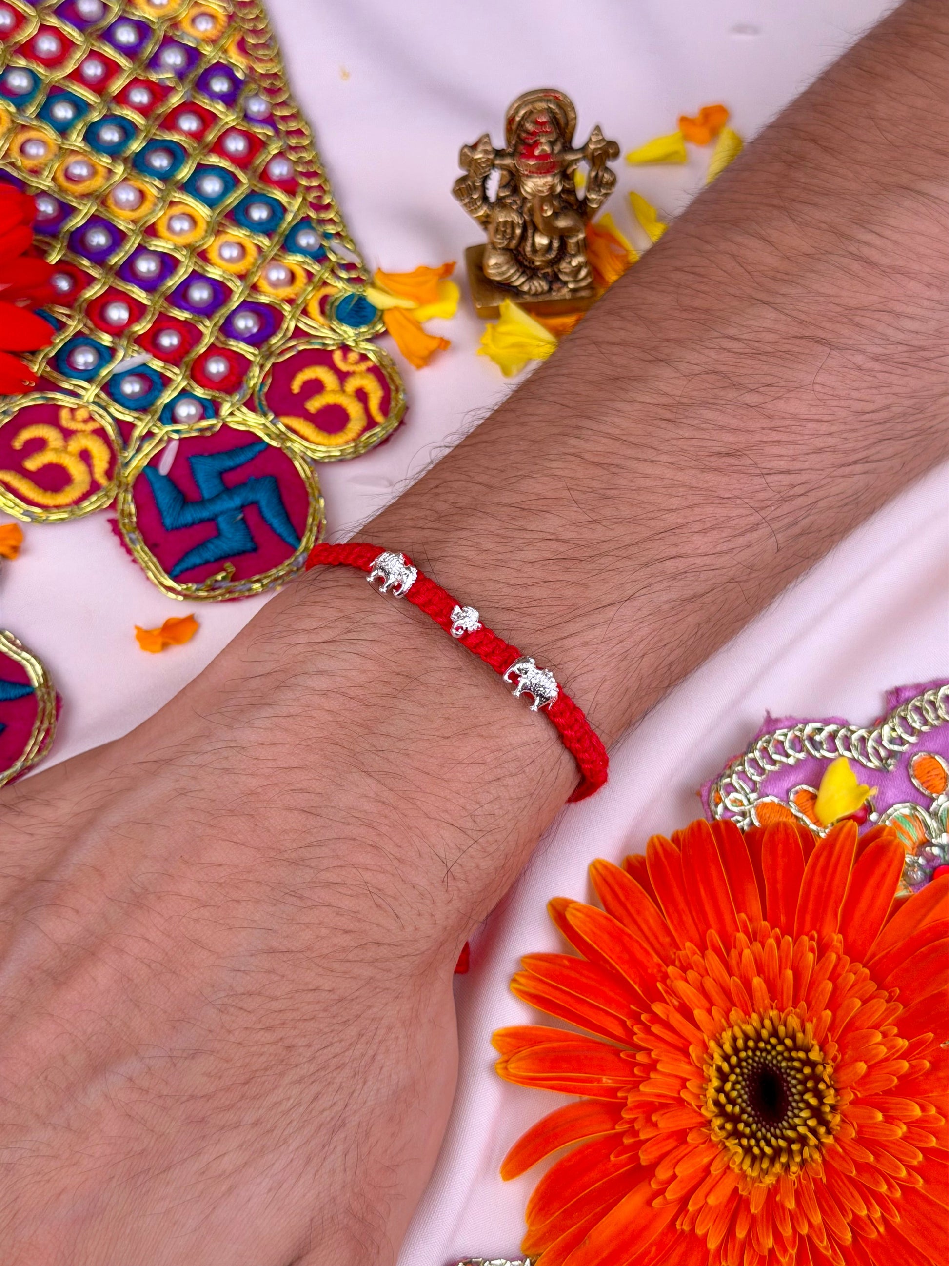 Rakhi close-up view