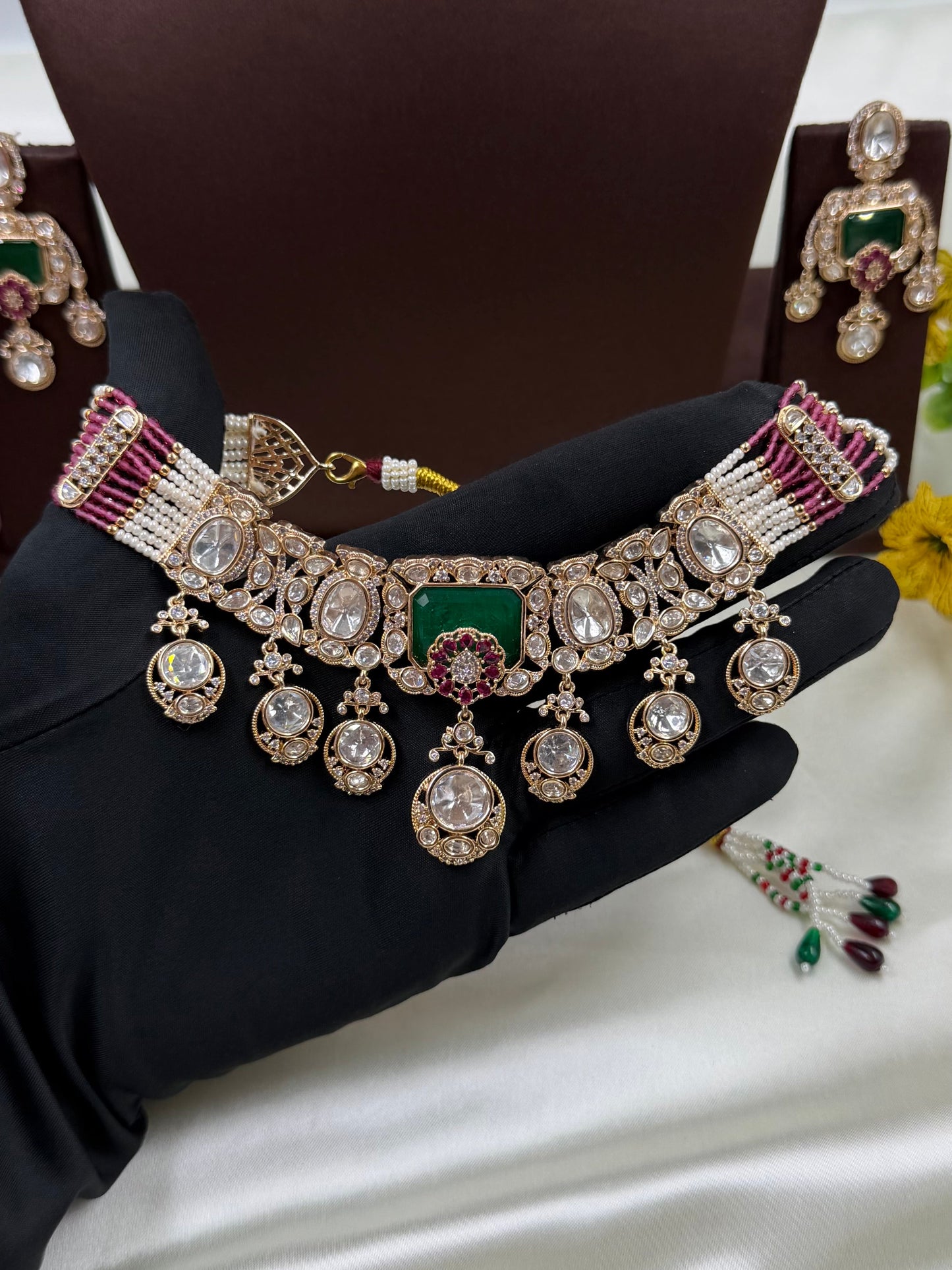 Ayesha Moissanite Necklace