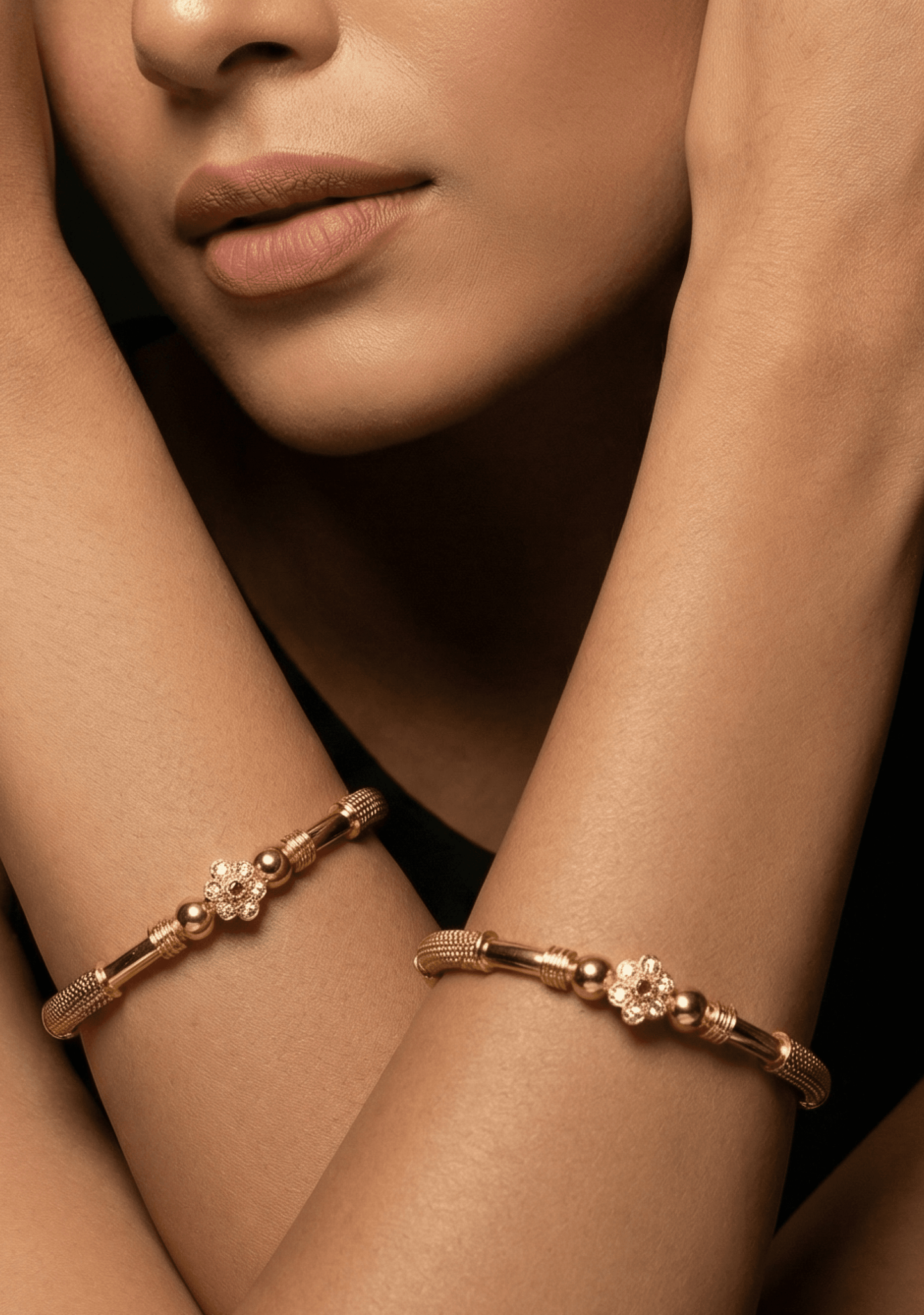 Ranjita Gold Bangles