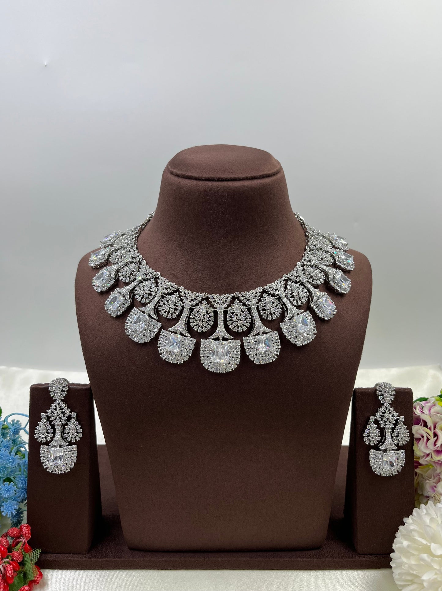 Yogita Premium American Diamond Necklace