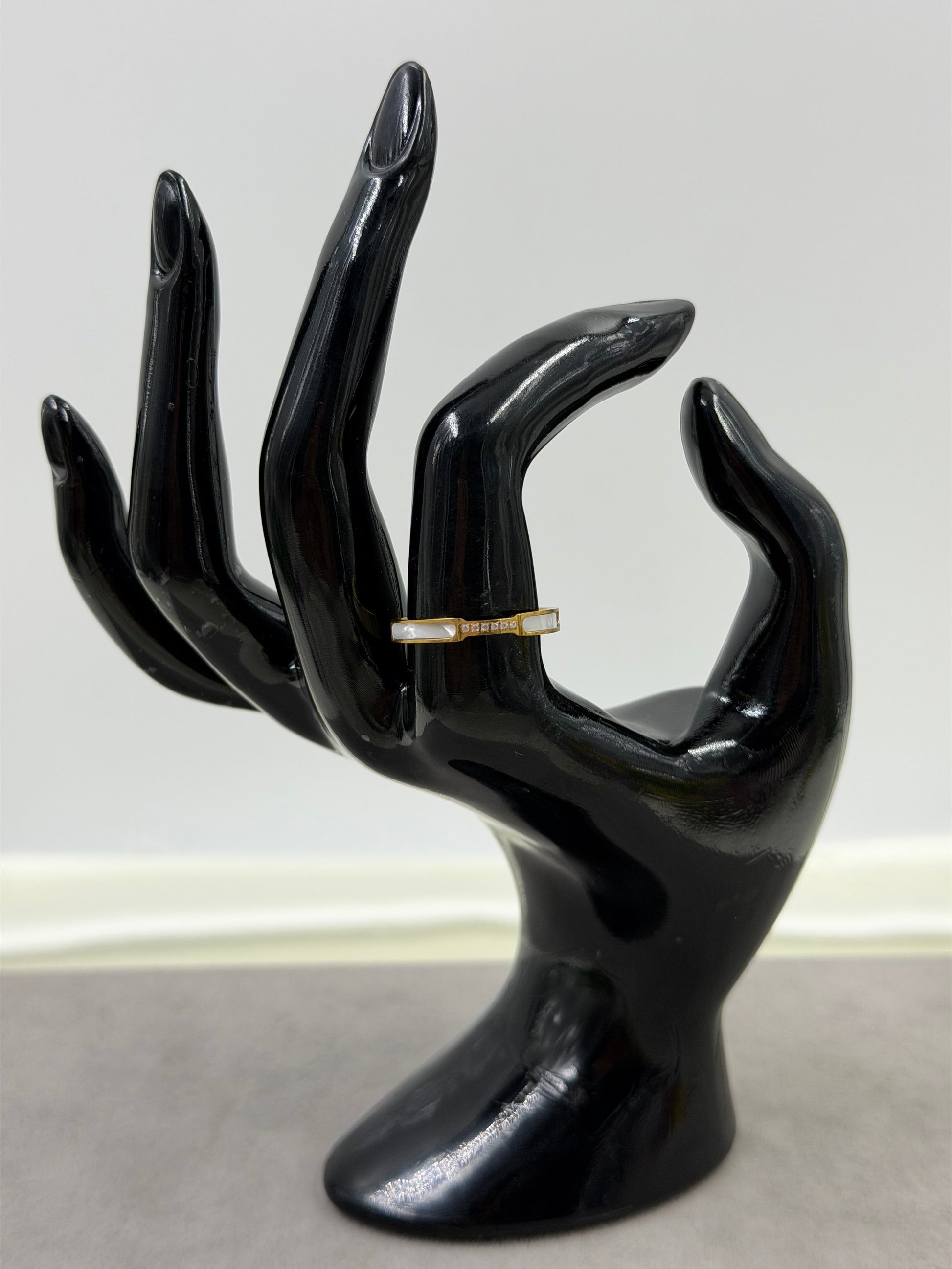 Alice Finger Ring worn styled with traditional outfit
