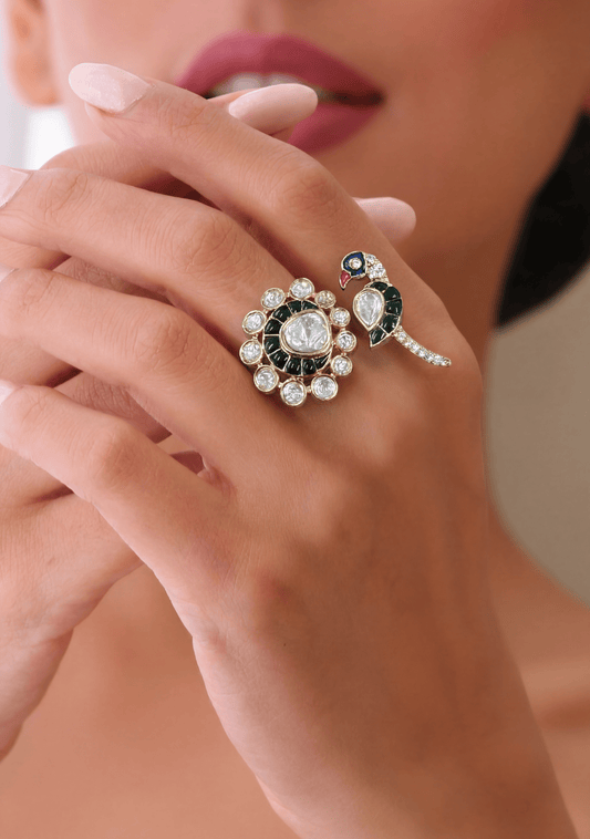 Little Brid Premium Moissanite Ring (Adjustable)
