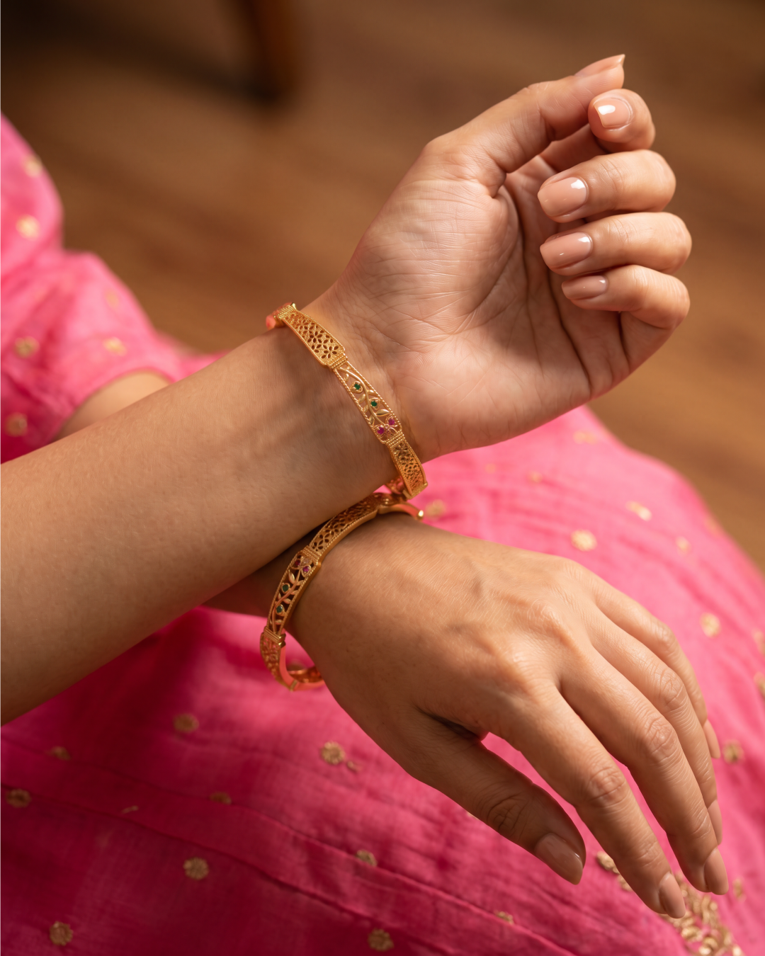 Bhanu Golden Bangles